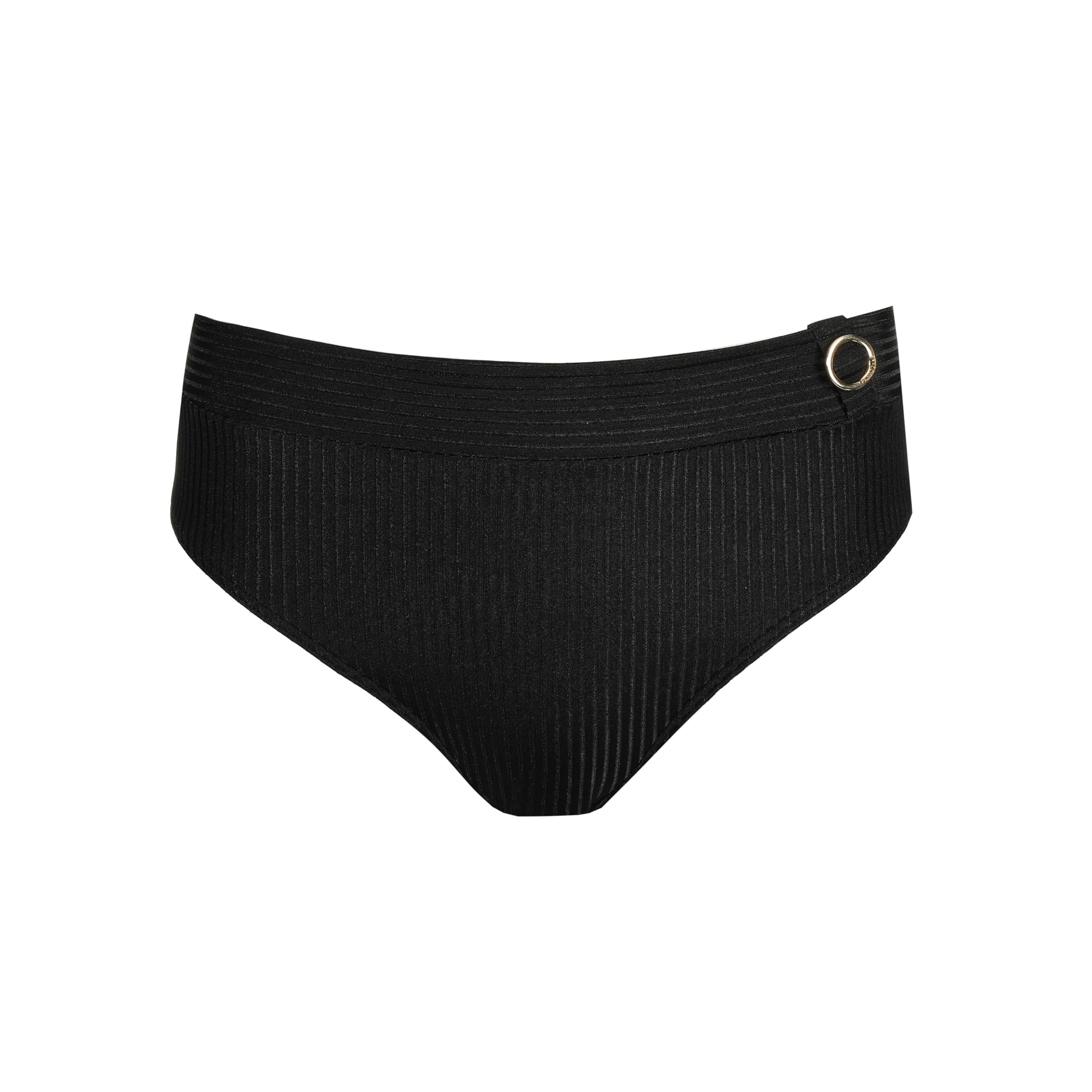Primadonna Delray Bikini Slip Taille Haute en tissu côtelé luxe de luxe