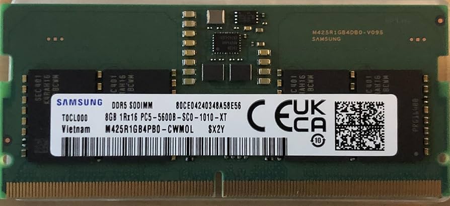 ノートパソコン ノートブック RAM メモリ M425R1GB4BB0-CQK Amazon.co.jp: Samsung 8GB DDR5 4800MHz PC5-38400 SODIMM