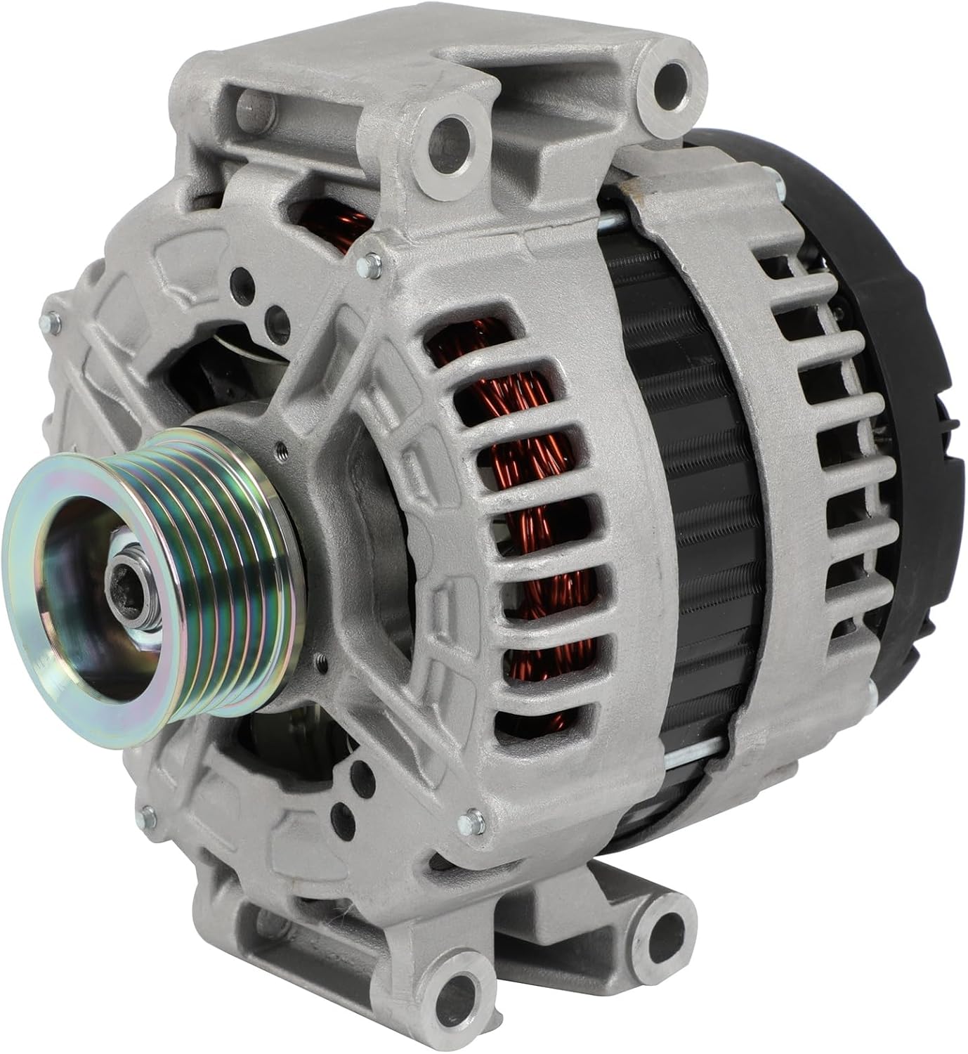 180A SCITOO Alternator New for Mercedes-Benz for CL550 2007-2010,for Mercedes-Benz for CLK550 2007-2009,for Mercedes-Benz for CLS550 2007-2011 12V CW S6 Pulley Class Ref: 11220