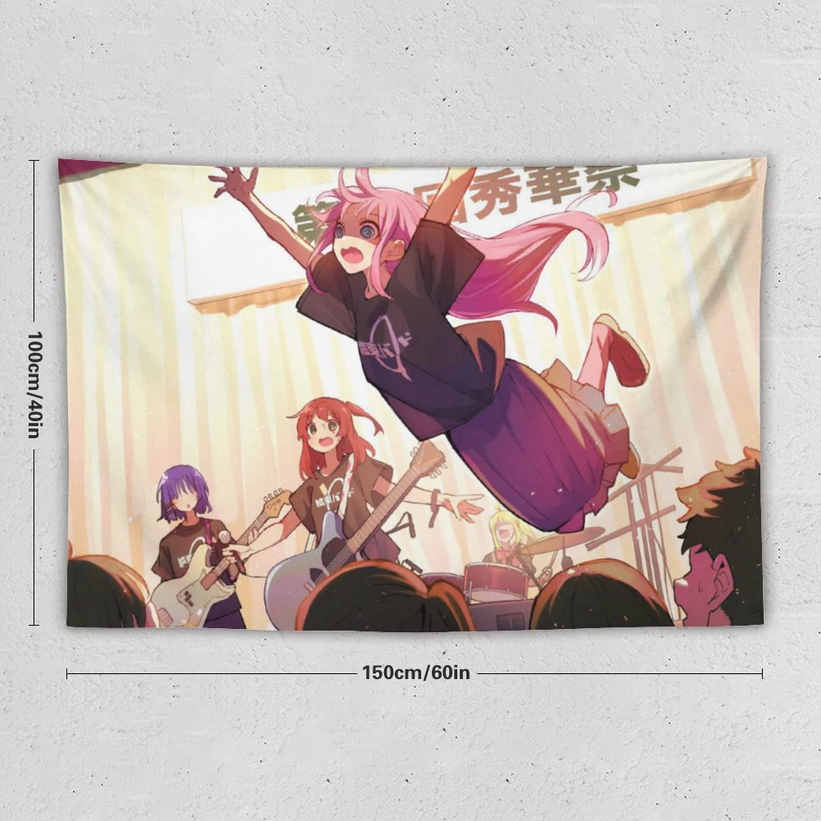 Amazon.co.jp: ぼっちざろっく タペストリー アニメ 大判 タペストリー