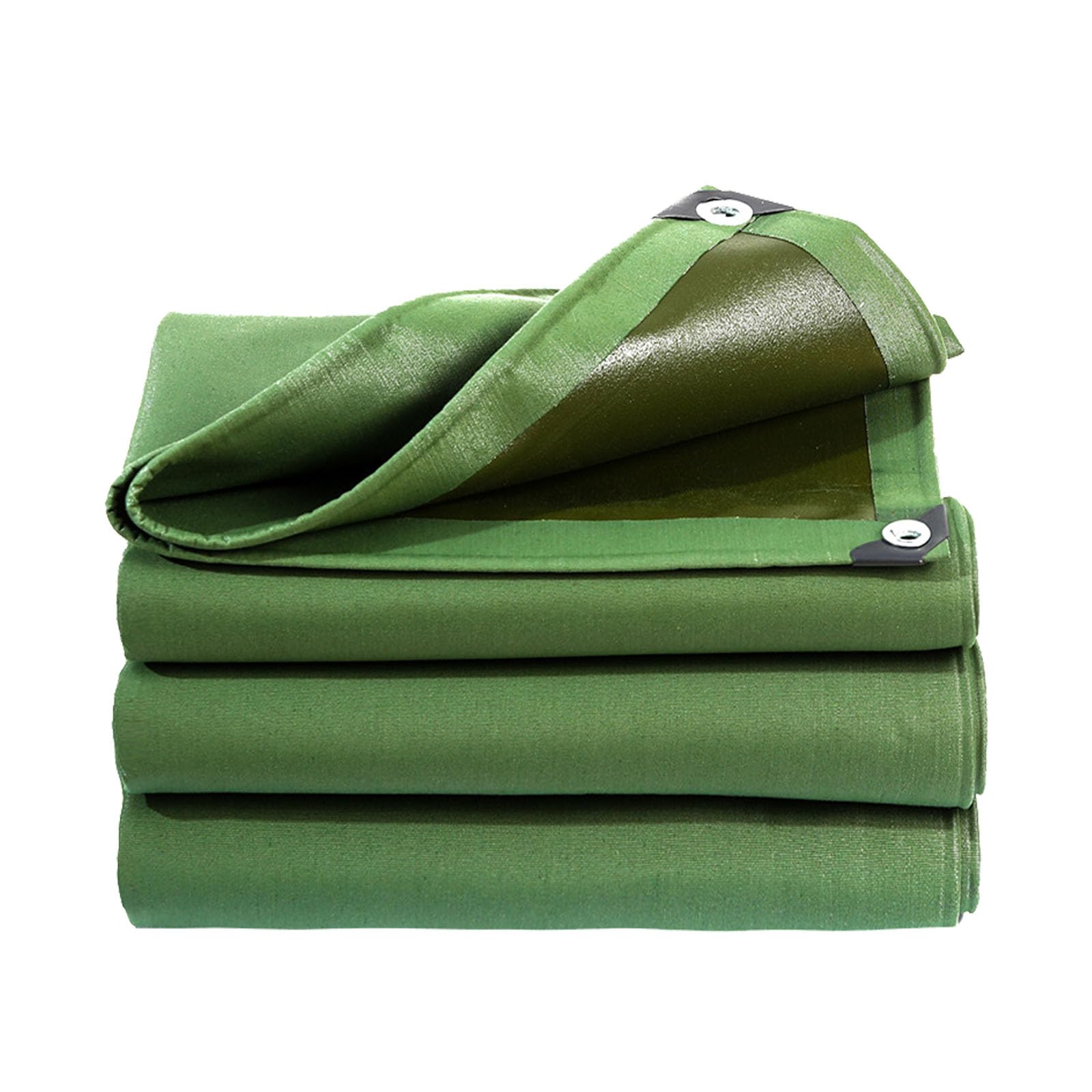 Lona Impermeable Reforzado con Ojales, Antidesgarro y Resistente a Rayos UV, para Muebles de Jardín, Muebles de Piscina, Cama Elástica, Coche (3x6 m)
