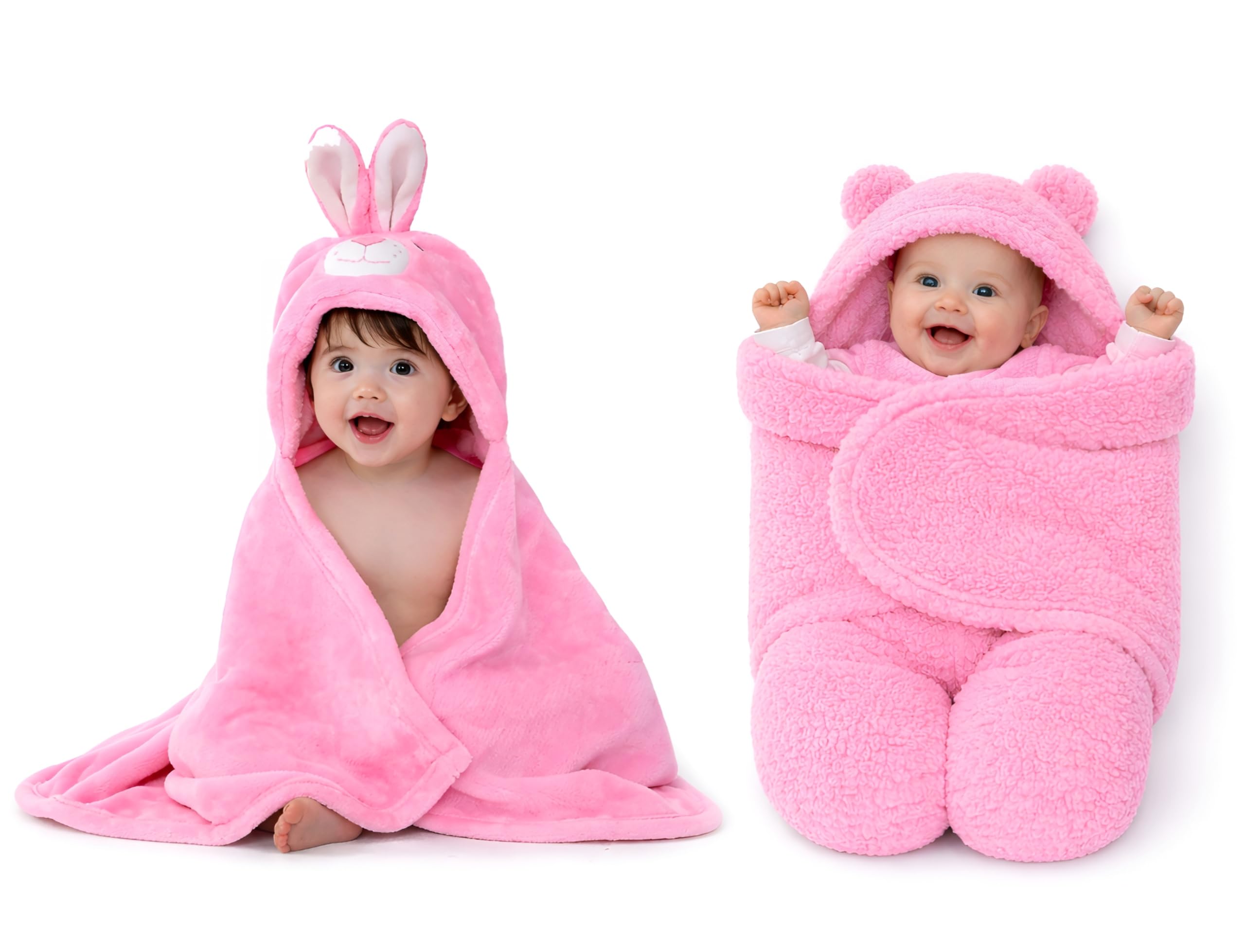 First Kick Baby Blanket Combo Gift Pack - Newborn Swaddle -12