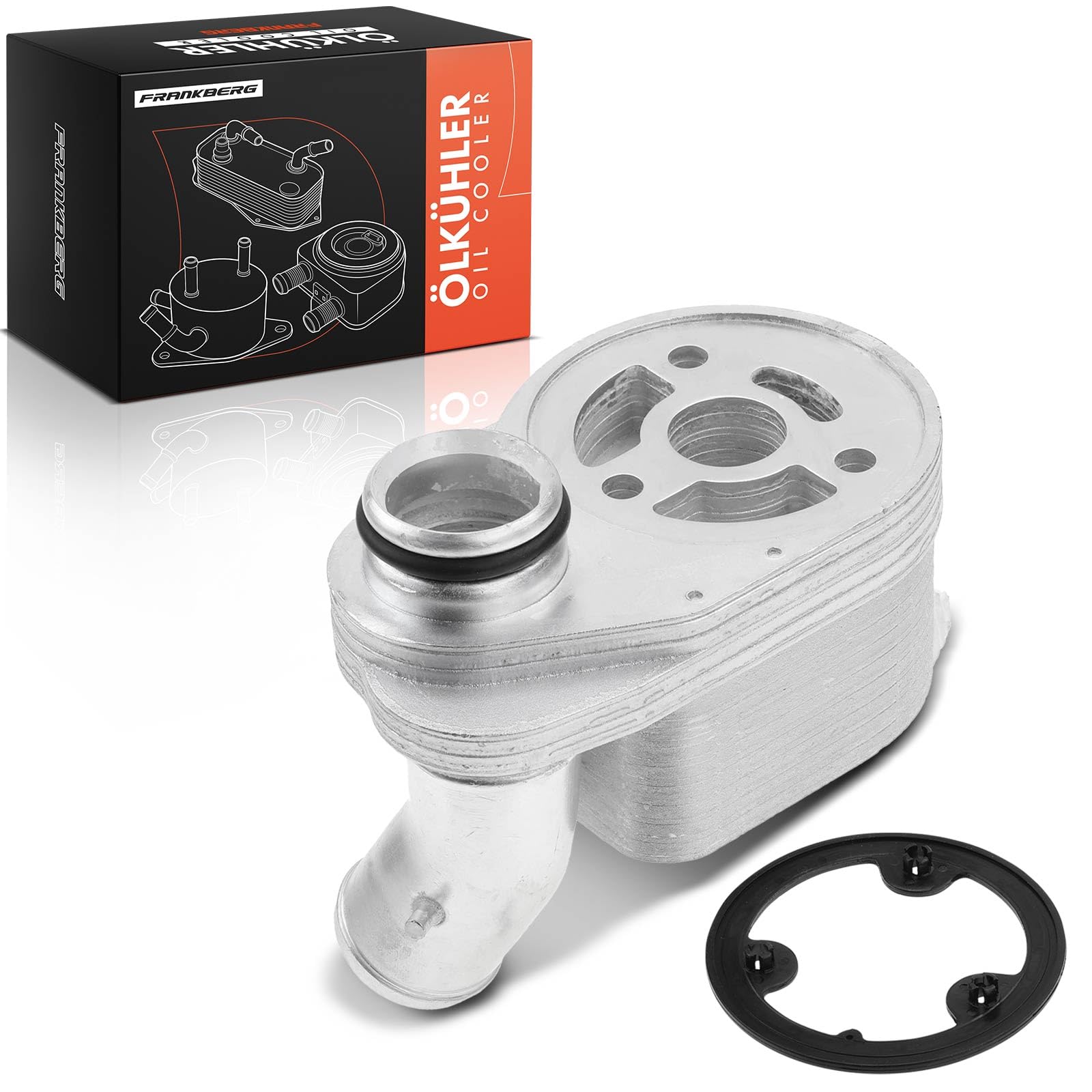 Frankberg Radiatore dell'olio 5801555580 | Compatibile con: Ducato Van 250, Ducato pianale/telaio 250, Ducato Bus 250