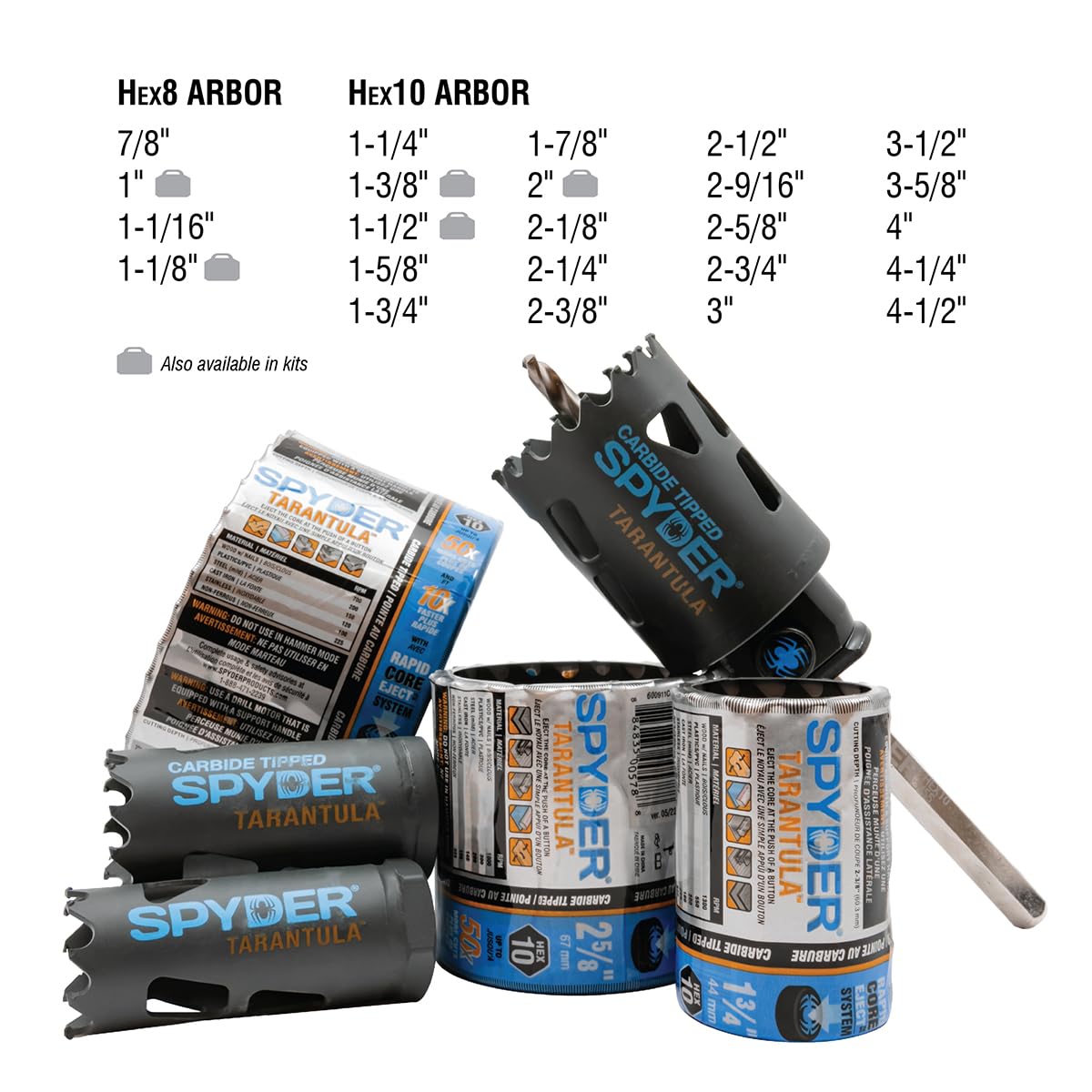 【1599】SPY　スパイ　RAIDER　レイダー Amazon.com: 1-in Carbide Tipped Metal/Wood Cutting Hole Saw