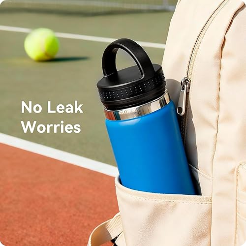 Miniatura 3 de Tapa para botella Hydro Flask de boca ancha de 12, 16, 18, 20, 32, 40, 64 onzas, tapa de repuesto para termo láser, frasco de hierro, Takeya y más