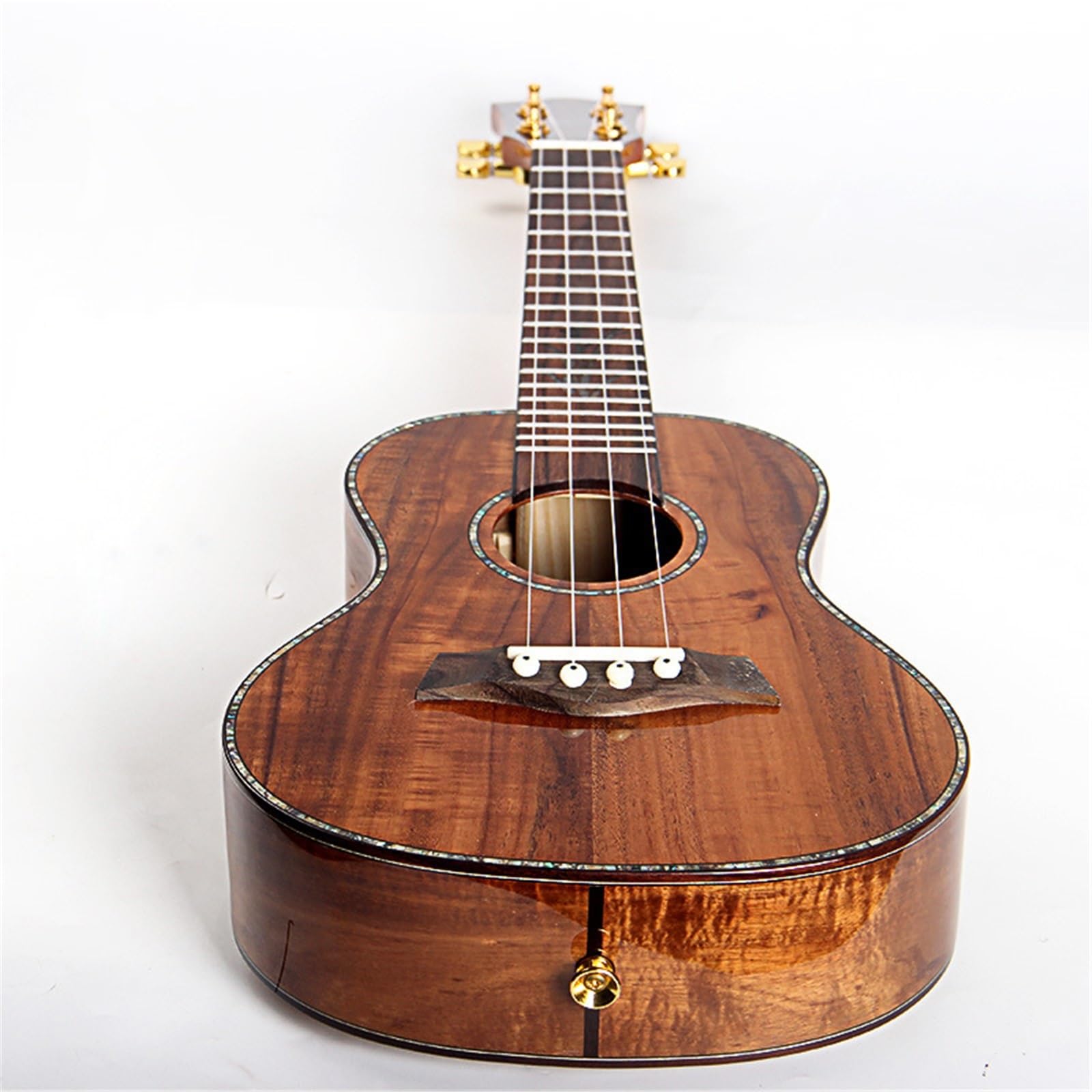 24-calowe Ukulele Z Drewna Akacjowego, Mała, Drewniana Gitara Hawajska Do Nauki Gry Na Instrumentach Muzycznych Ukulele Set
