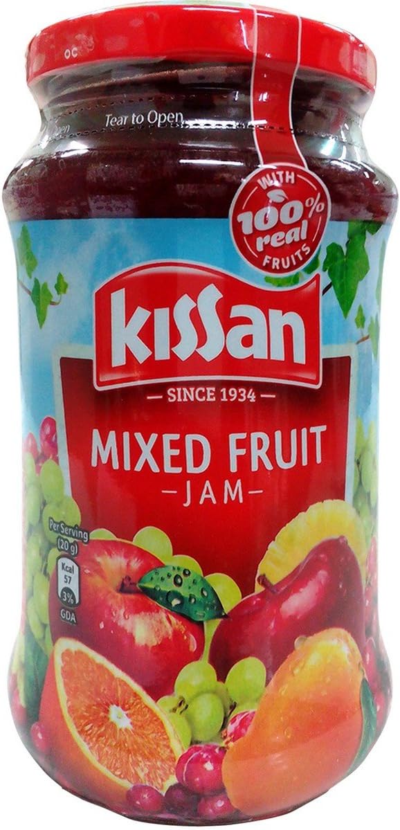 Jam - Mixed Fruit, 500g Jar