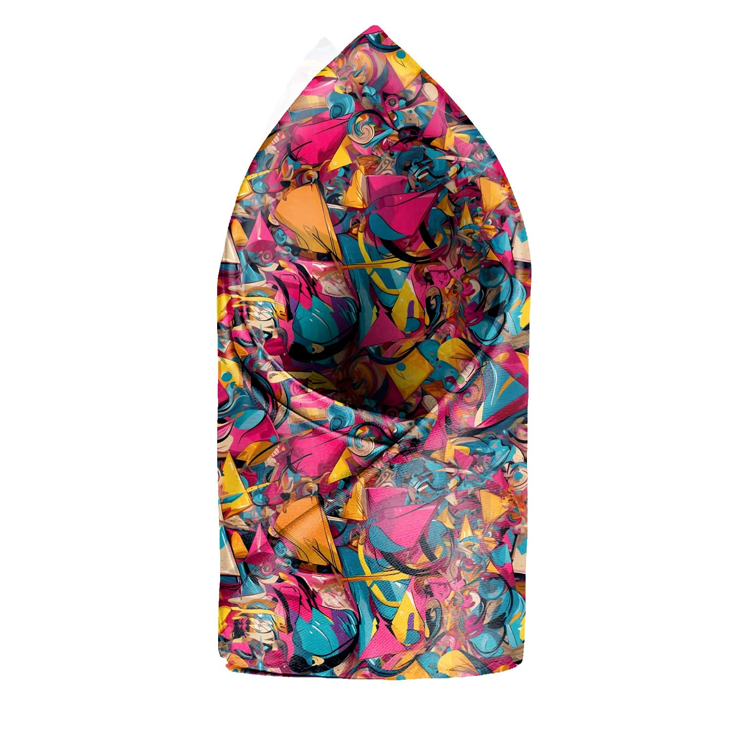 blacksmith Pink Chaos Printed Pocket Square for Men-picture-28
