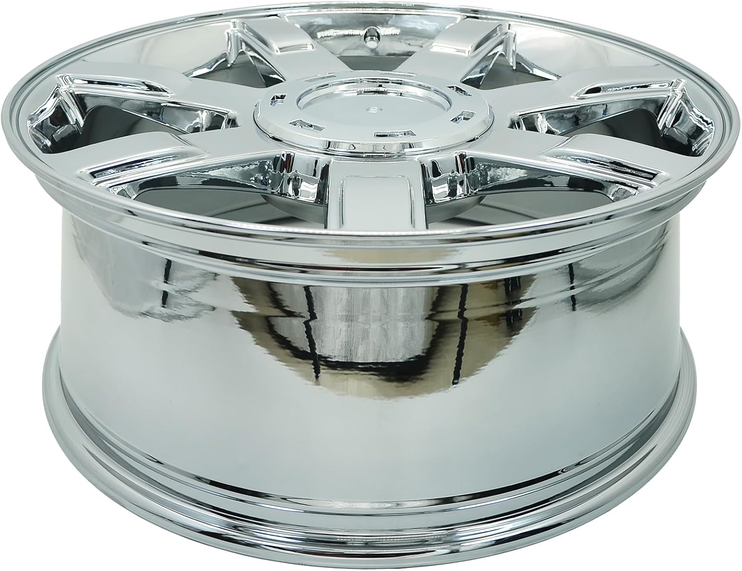 22" 22x9 New Single Chrome Alloy Wheel for 2007-2014 Cadillac Escalade ESV EXT OEM Design Replacement Rim
