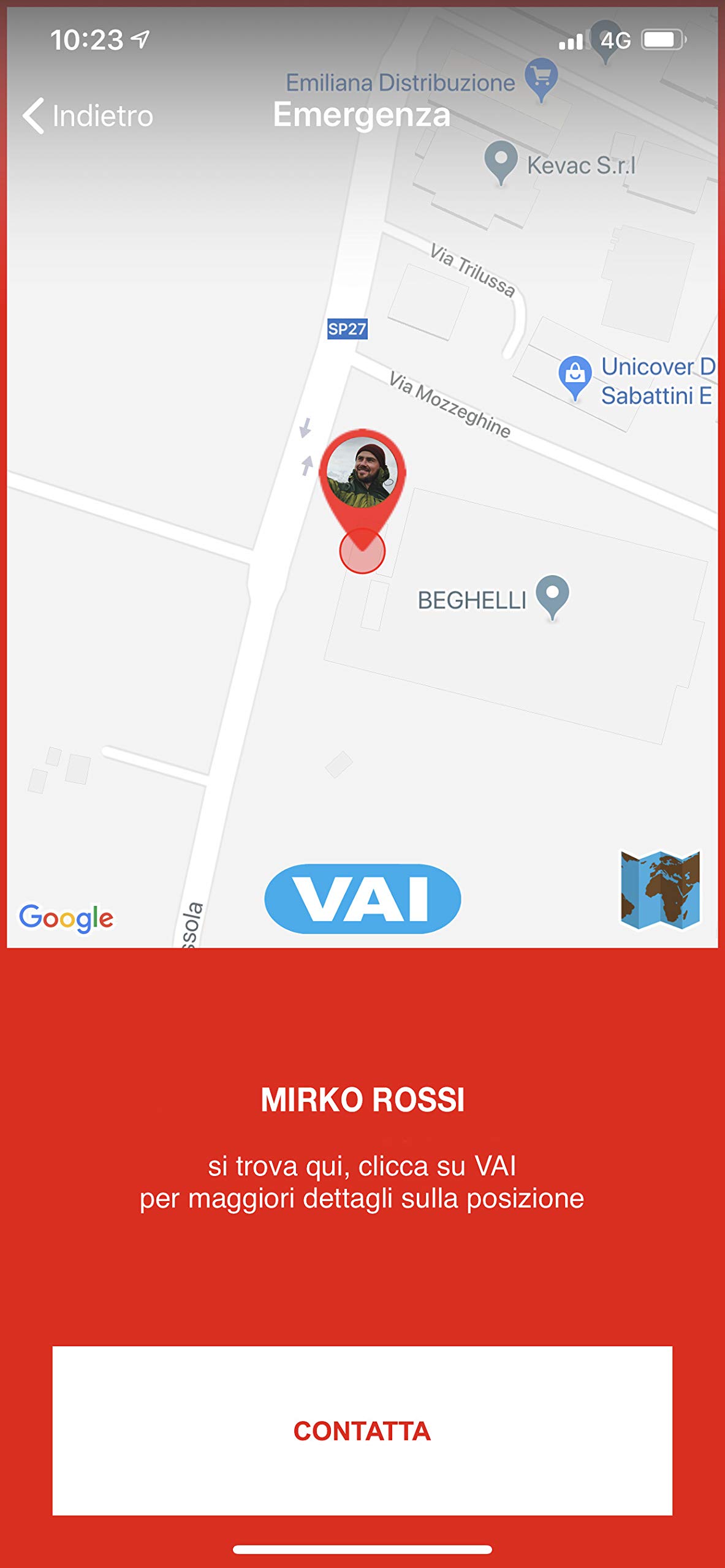 Beghelli Salvalavita Young Nero - Bracciale Salvavita per Chiamate d'Emergenza, Geolocalizzazione GPS, Resistente all'Acqua, Dispositivo Indossabile di Telesoccorso - Da Collegare con il Cellulare