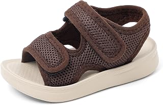 MK MATT KEELY Unisex-Kinder Sommer Sandalen Mädchen Jungen Einfarbig rutschfest Lauflernschuhe Schuhe für Trekking Outdoor Strand EU 21-35