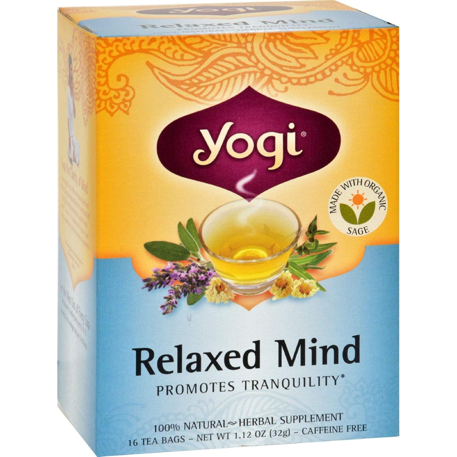 Yogi Meditative Time Tea ( 6x16 BAG)