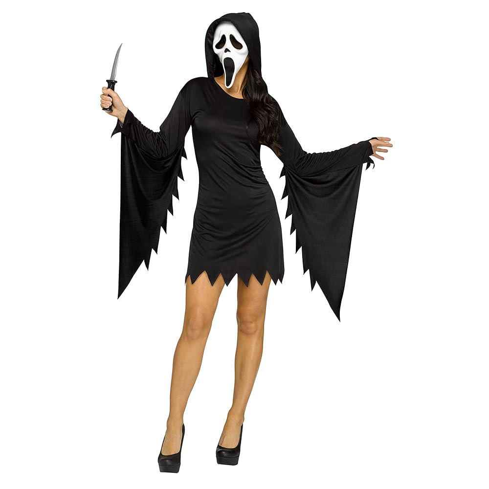 Ghost Face Costume ゴーストフェイスコスチュームのセット Amazon.co.jp: Fun World 公式ライセンス25周年記念ゴースト