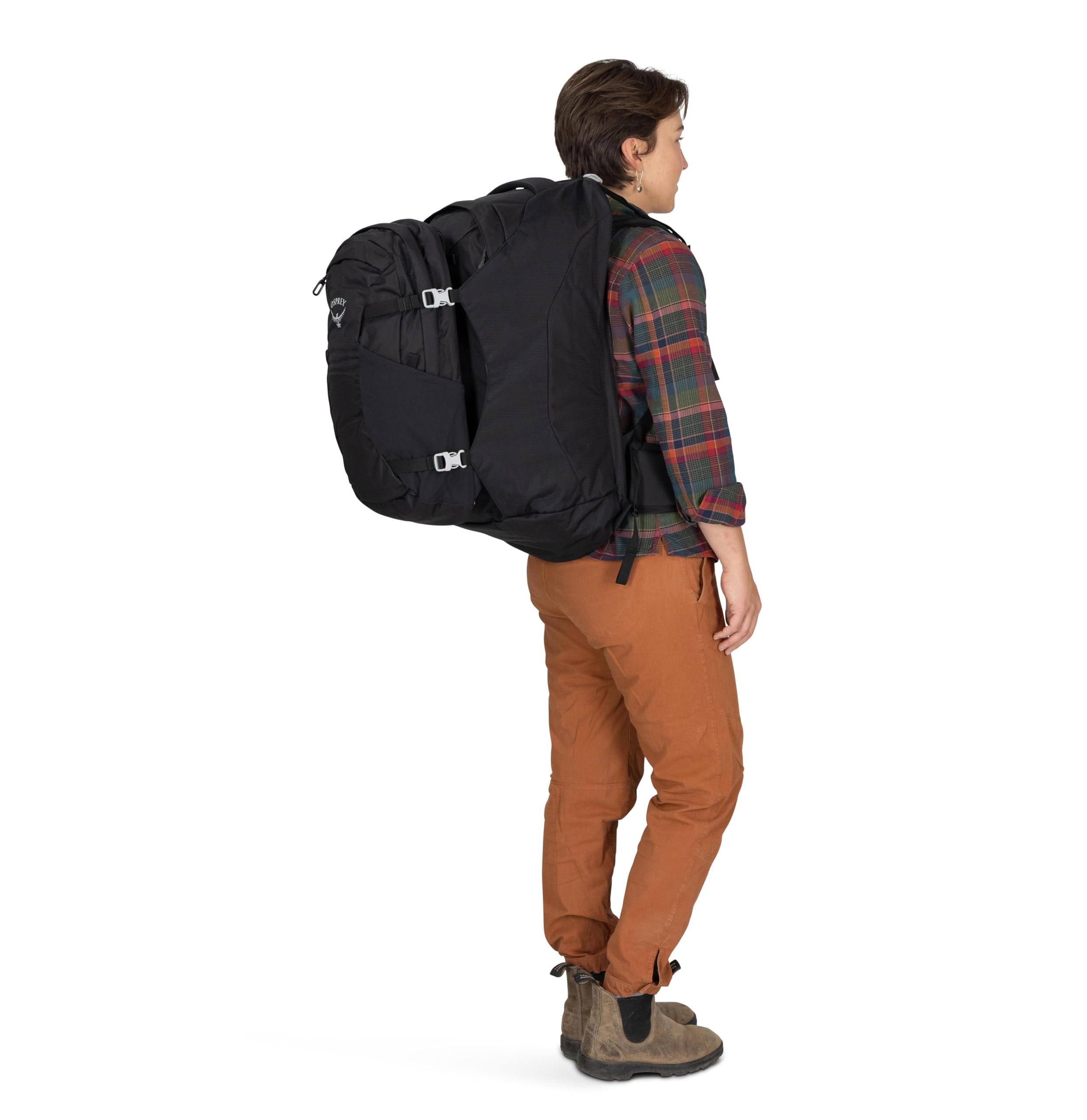 Osprey Fairview Zaino da viaggio donna, 55L, Purple Garnet