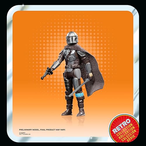Miniatura 2 de STAR WARS Retro Collection The Mandalorian, The Book of Boba Fett - Figura de acción coleccionable de 3.75 pulgadas