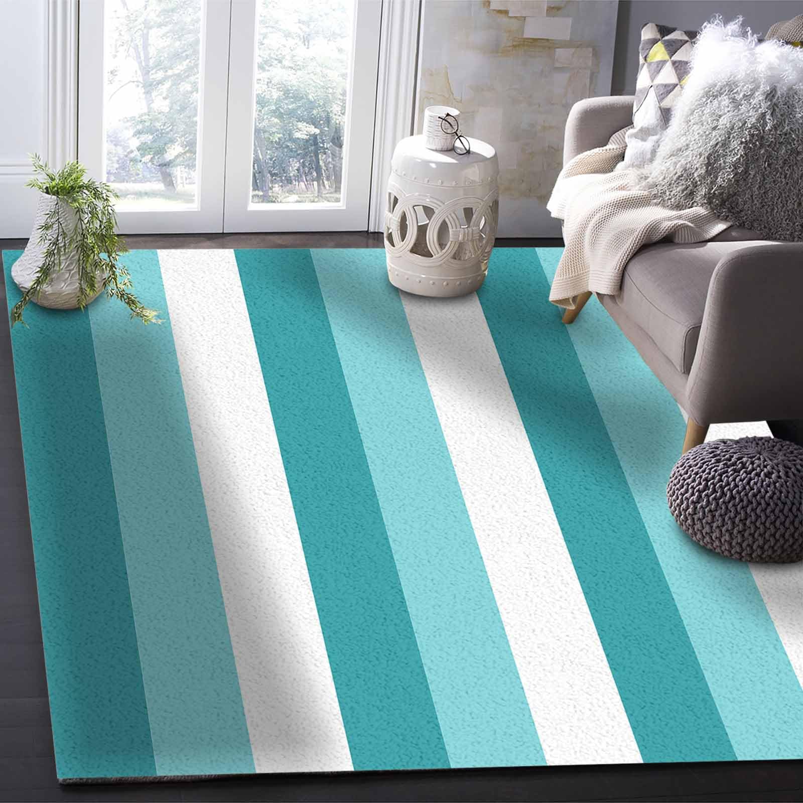 Turquoise Rugs. Amazon Turquoise Ombre Rug
