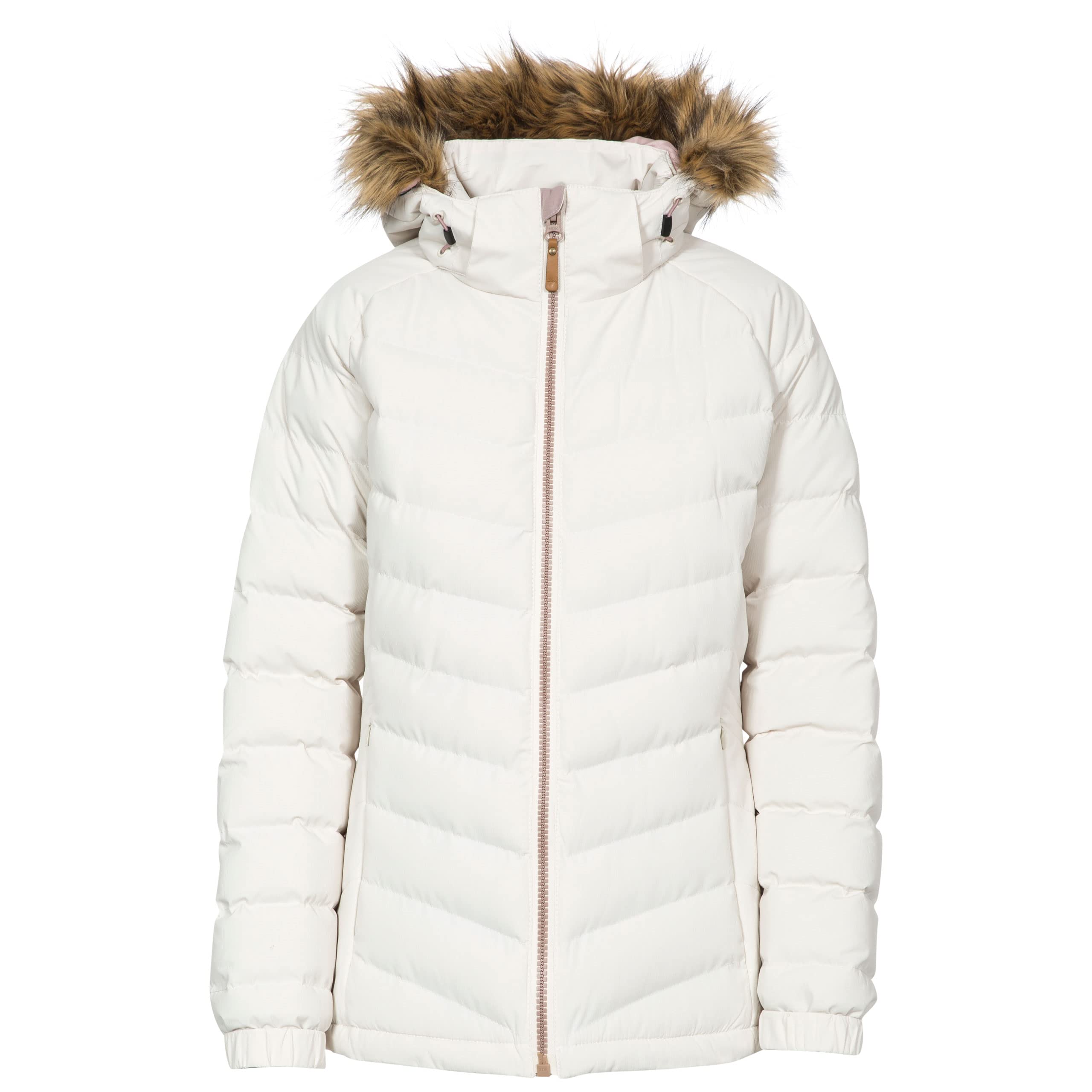 Trespass (16, Vanilla) Women's Padded Casual Jacket - Nadina