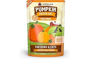 Weruva Pumpkin Patch Up! Canned Pumpkin Puree Pet Food Supplement for Dogs & Cats
