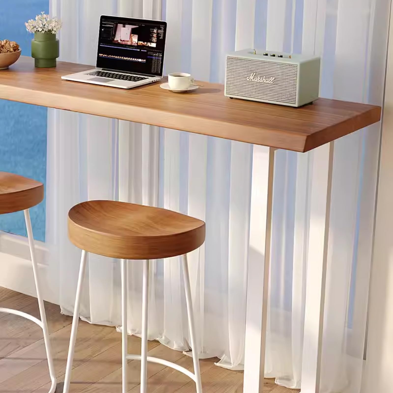 Amazon｜松 カウンターテーブル ダイニングテーブル バー