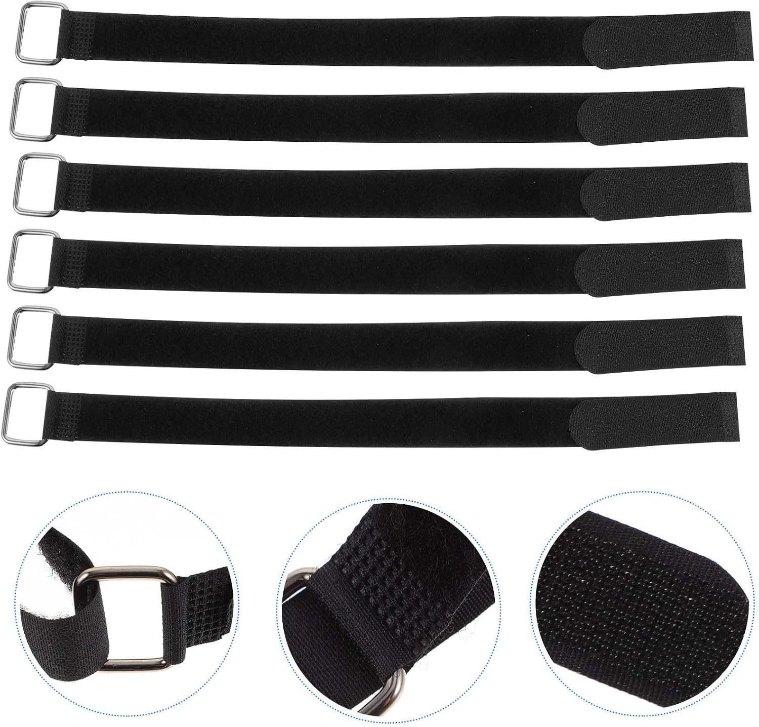 25pcs Baseball Catcher Gear Leg Guard Replacement Straps Soft and Comfortable Nylon Polyester Blend Shin Guard Straps with Good Air Permeability for Competition