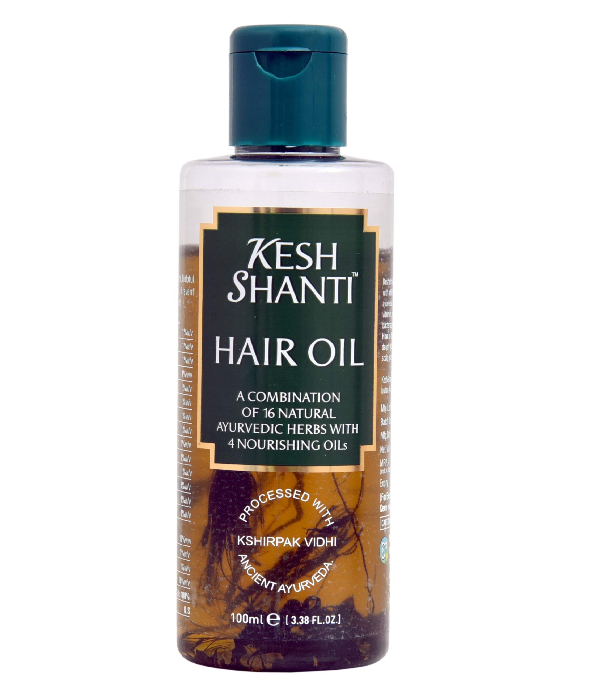 Shanti Herbals Ayurvedic Kesh Shanti Hair Oil for Men and Women | Hair fall and Nourished Long Hair (100 ml)