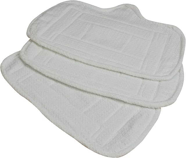 Home-tek Light n Easy Replacement Steam Mop Pads for models HT824, HT855, HT829 and HT859.