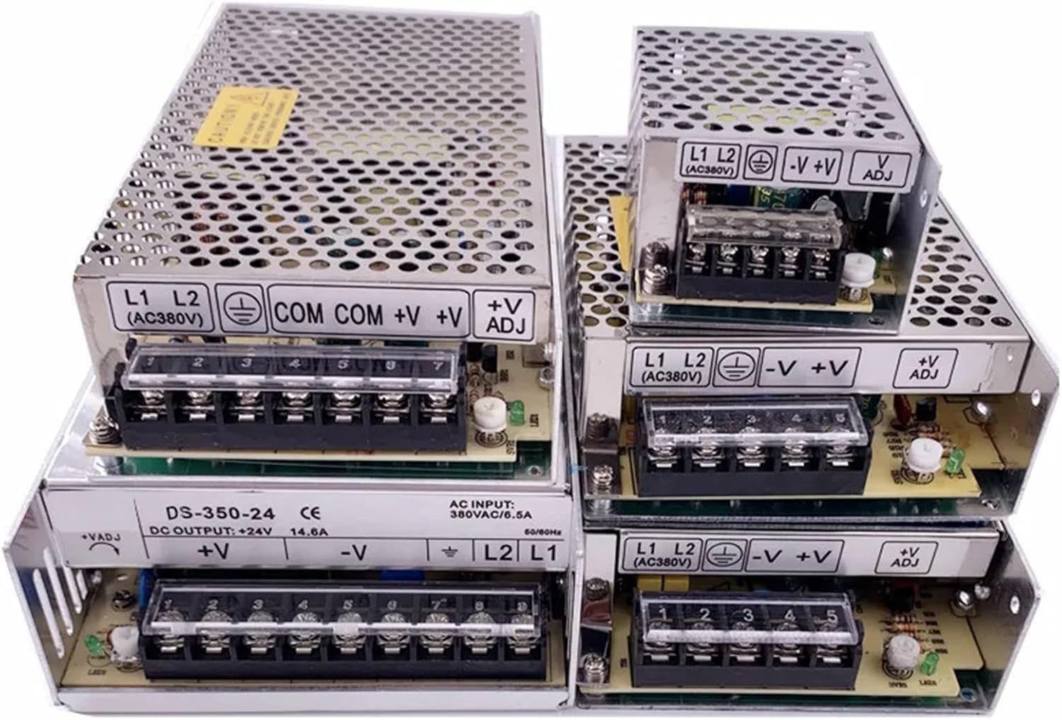 1pcs Input 380VAC Switching Power Supply AC-DC 35W Three-Phase Power Supply 12VDC 24VDC Suitable for LED Lighting DS-35W(24V 1.5A)