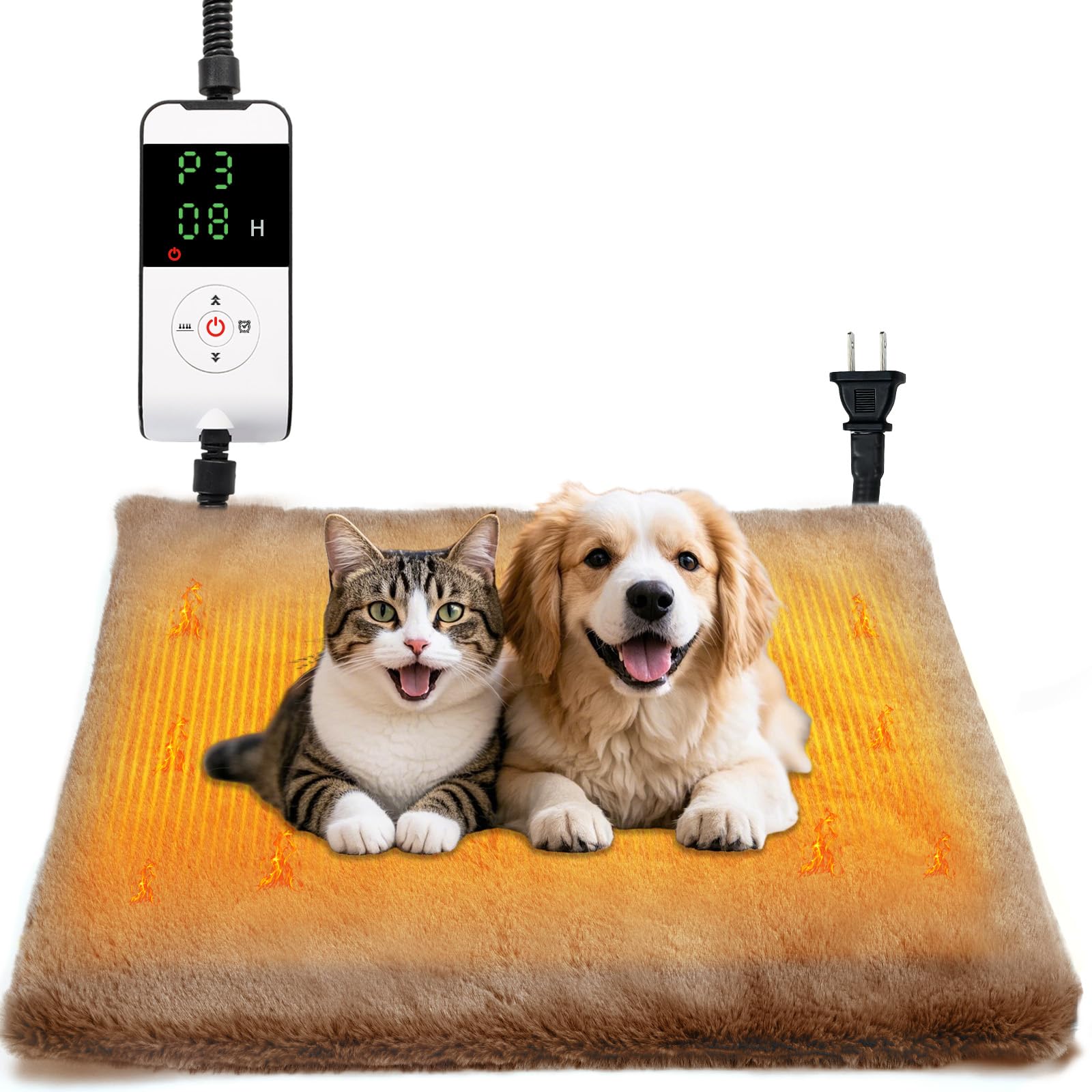 Amazon | Codify ペット用ホットカーペット ペット用ヒーター 7段階