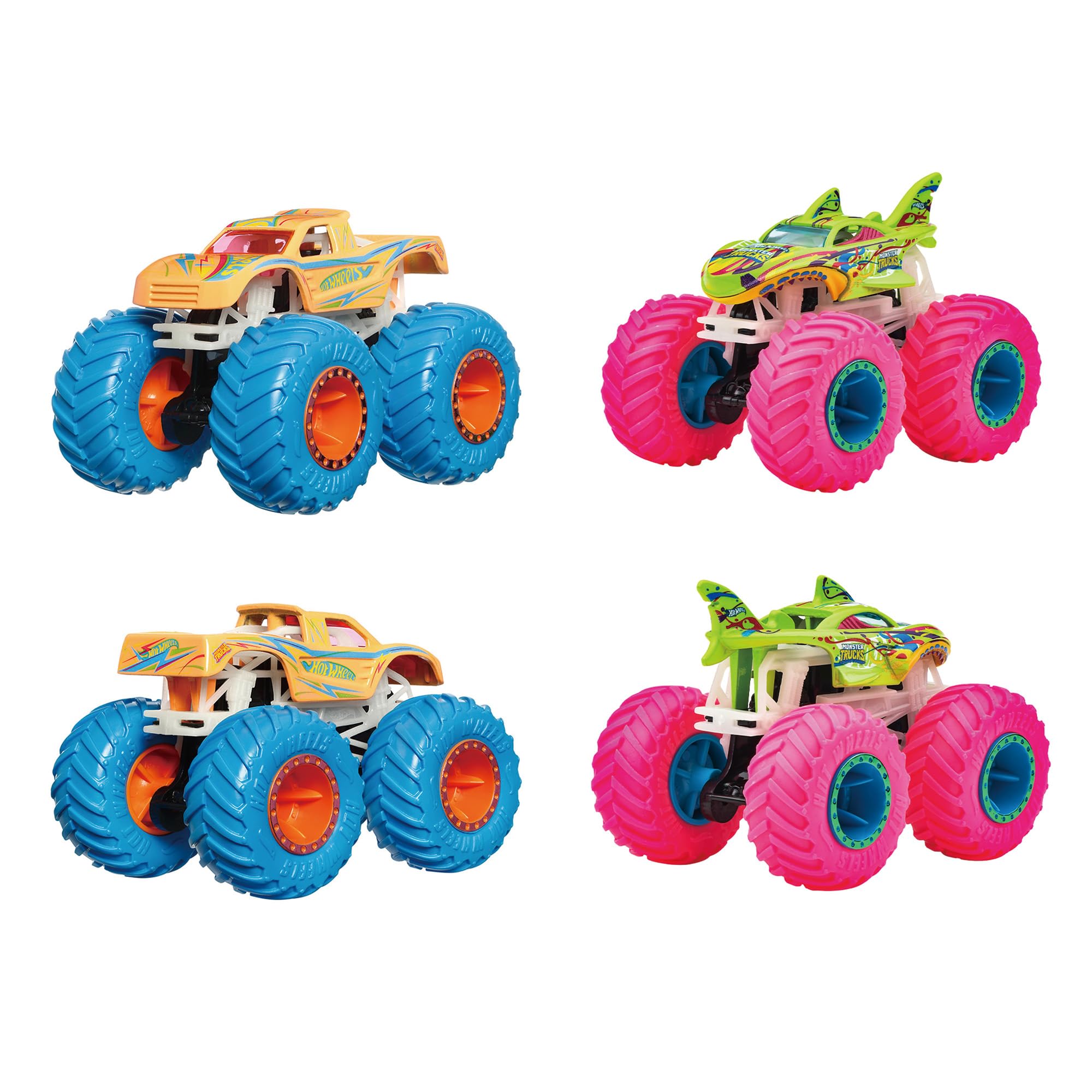 Amazon | ホットウィール(Hot Wheels) 光る！モンスタートラック