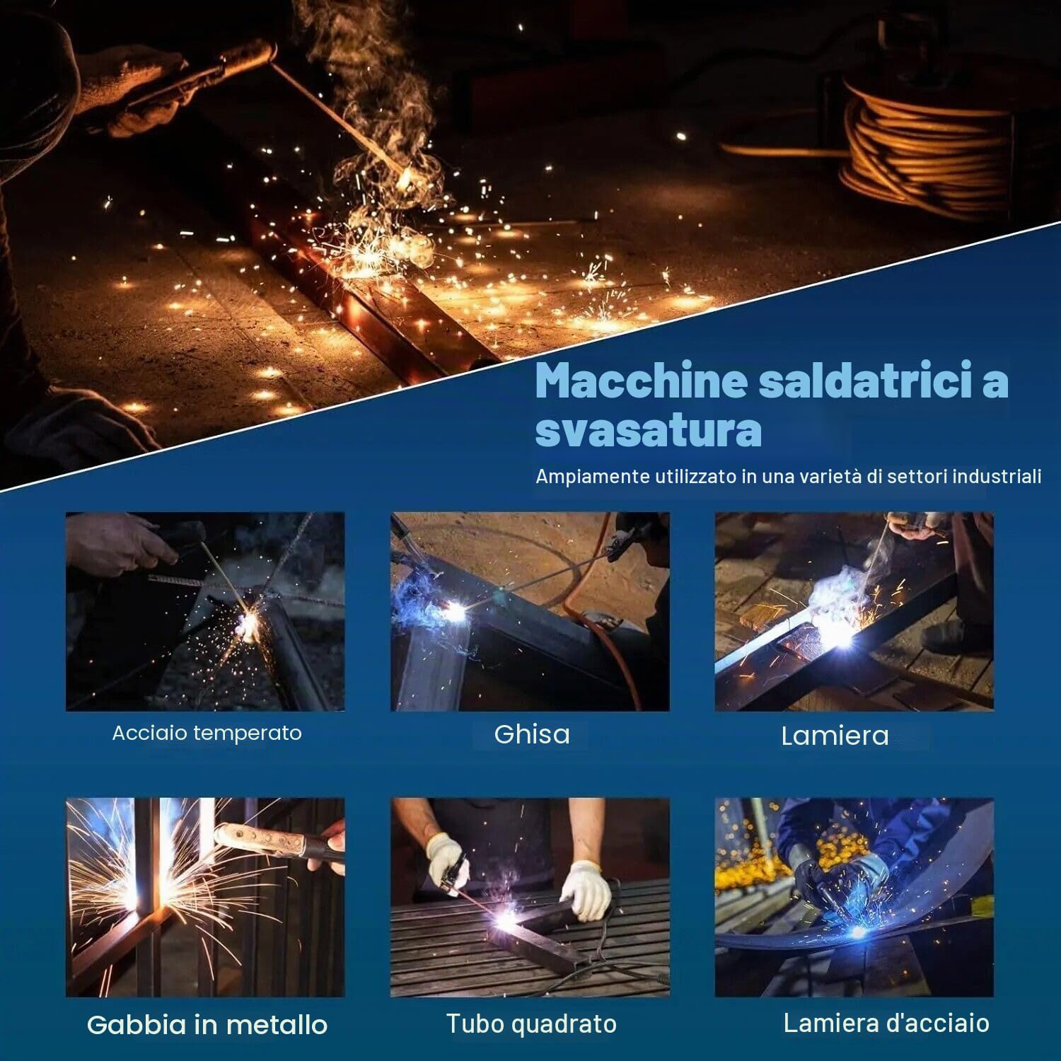 Saldatrice a Inverter Mini 200 A, ARC, MMA, IGBT, Digitale, Portatile per Saldatura per Principianti, 230 V