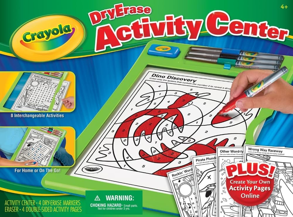 Crayola Dry Erase Activity Centre : stop au gaspillage de papier - 3