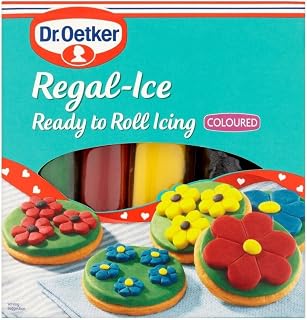Dr. Oetker Ready to Roll Coloured Regal-Ice Icing (500g) - Pack of 2