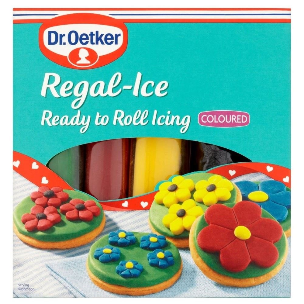 Dr. Oetker Ready to Roll Coloured RegalIce Icing (500g