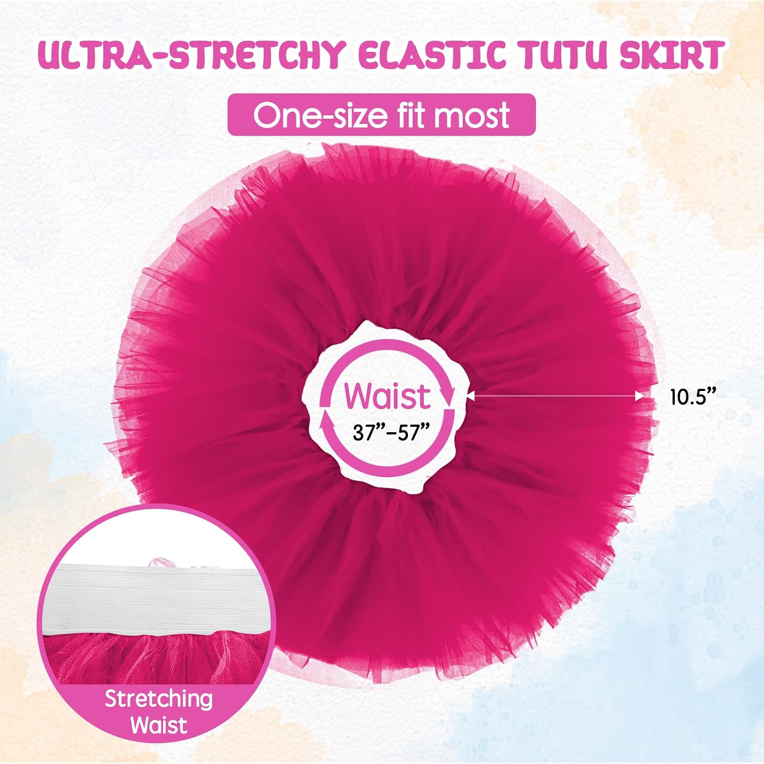 5 Layers Plus Size Tutu Skirts for Women Extra Large Tulle Skirt 80s Adult Tutu Skirts Tutus Halloween Costumes