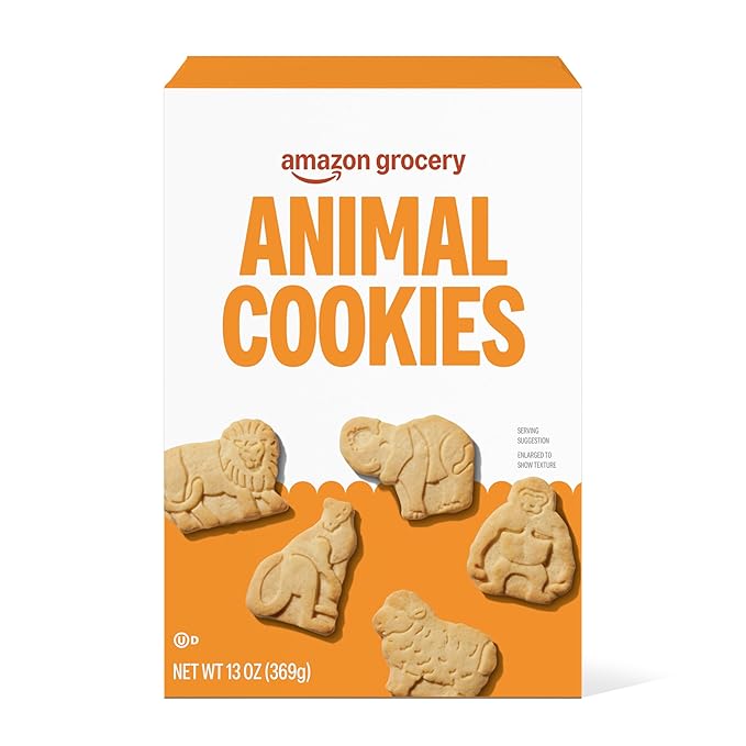 Amazon Grocery, Animal Cookies, 13 Oz