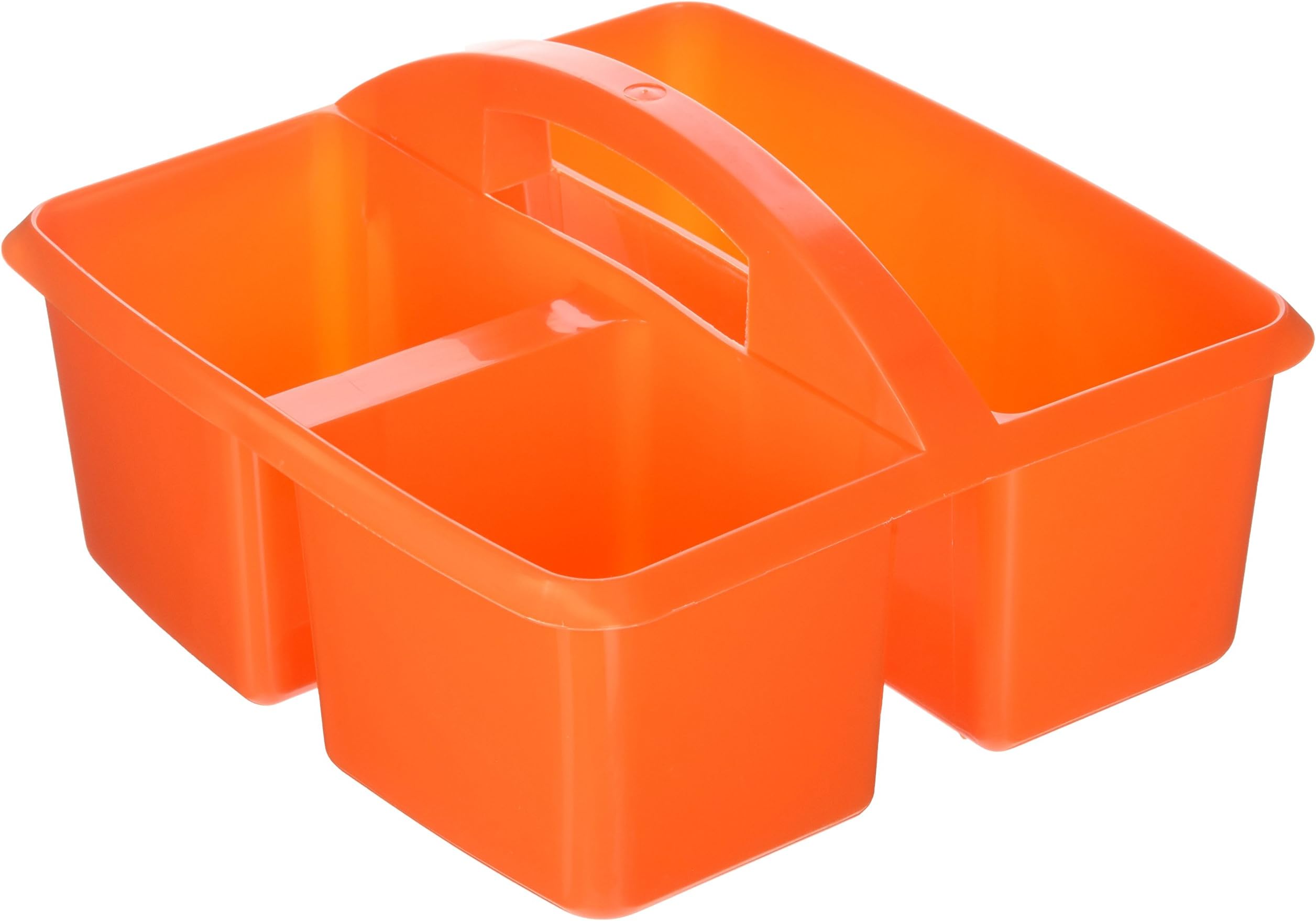 RomanoffProducts Small Utility Caddy, Orange, 1 Count (Pack of 1), AX-AY-ABHI-36634