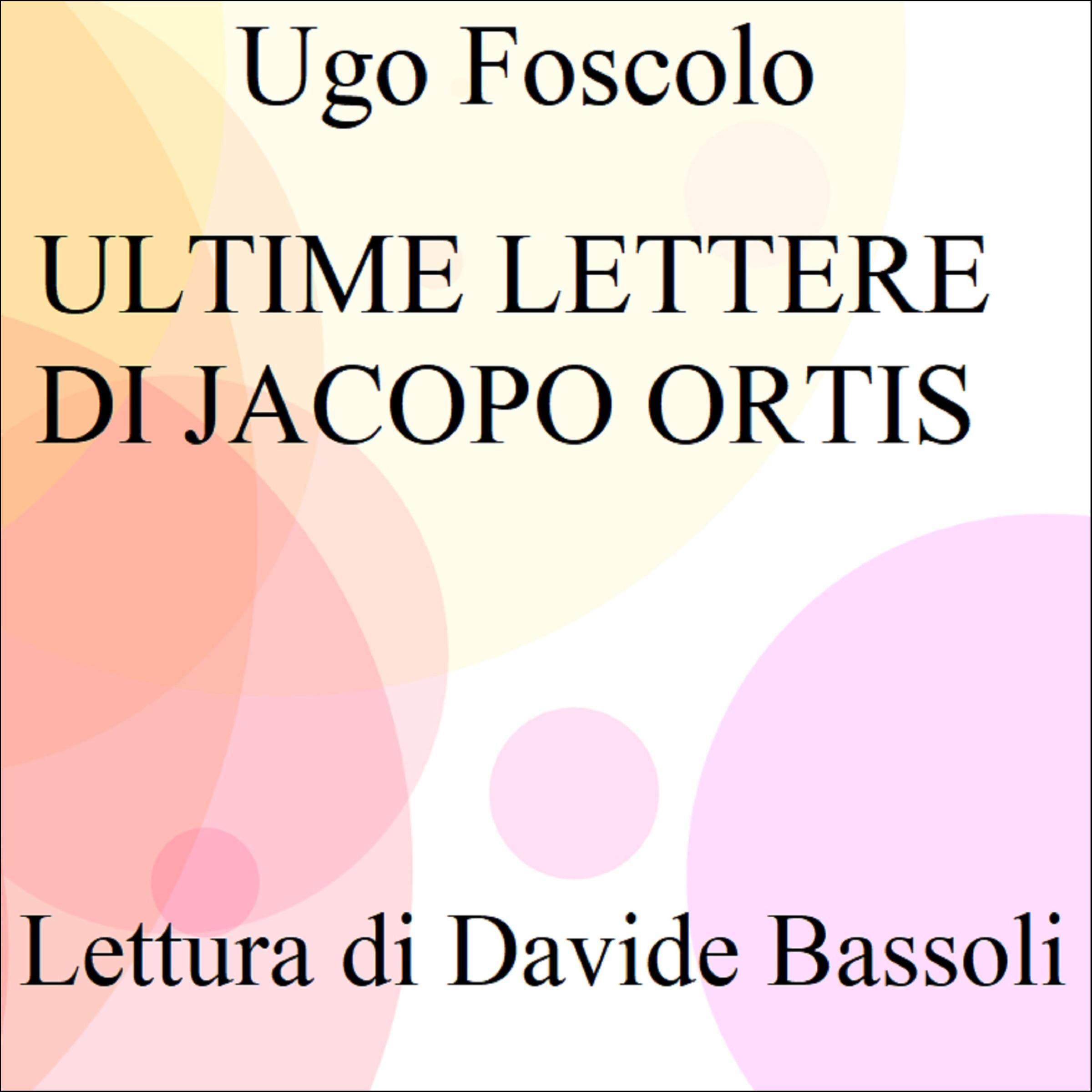 Ultime lettere di Jacopo Ortis