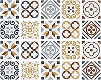 Vista 23 de Azulejos Adhesivos Despegar y Pegar Estilo Azulejo Español Portugués para Salpicadero Juego de 20 piezas (3.9_B)