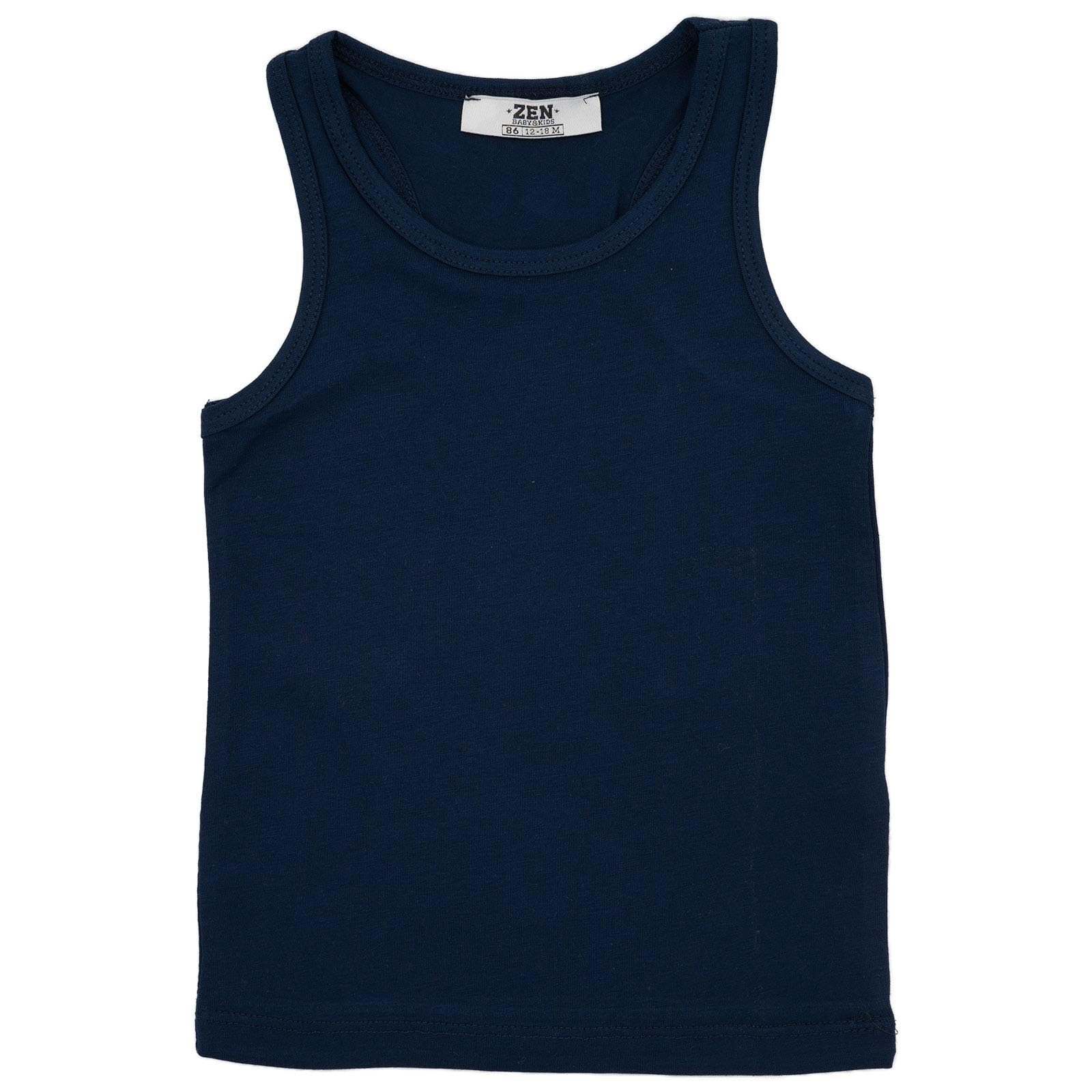 Zen Kids Camiseta sin mangas Unicolore-13-141-Niño