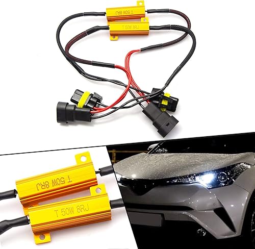 Xotic Tech 9006 9005 9012 Luz LED Canbus sin errores Cancelador de resistencia anti parpadeo