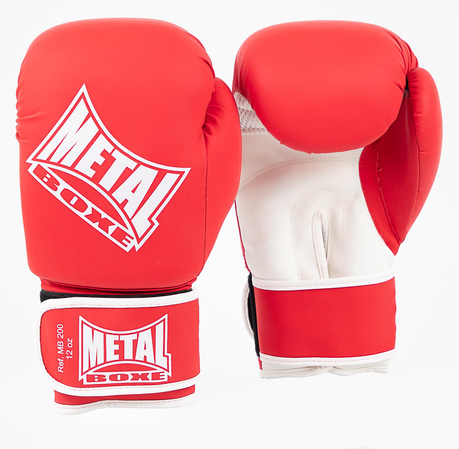 METAL BOXE Gants de Boxe Entrainement Rouge 10 oz