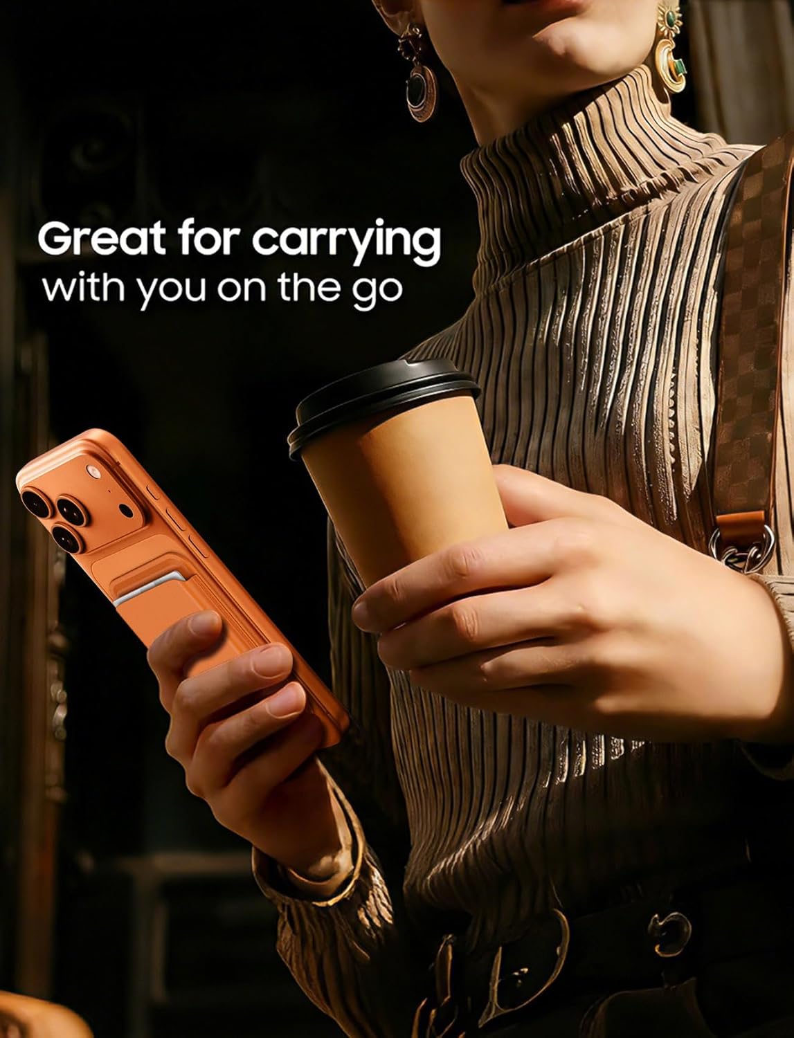 Magnetic for iPhone 16 Pro Case with Detachable Magnetic Wallet, Compatible with MagSafe, Credit Card Holder, RFID Blocking, Military Protective Slim Phone Cover, Black - Image 8