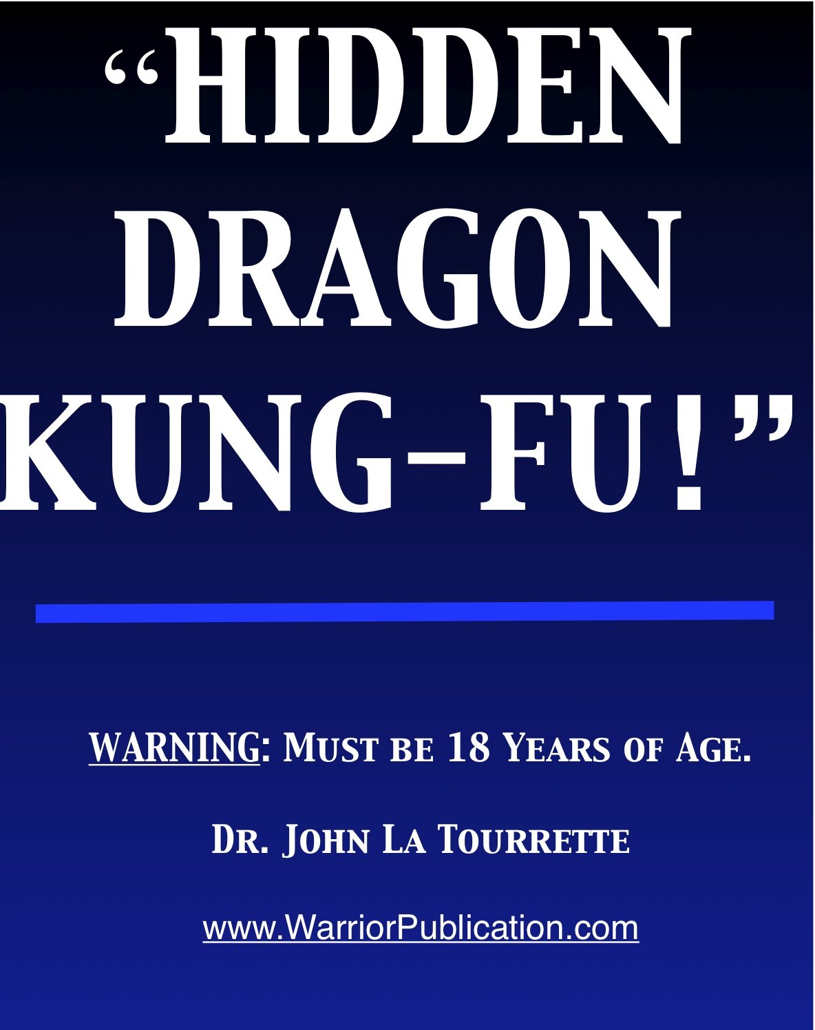 Hidden Dragon Kung Fu (English Edition)