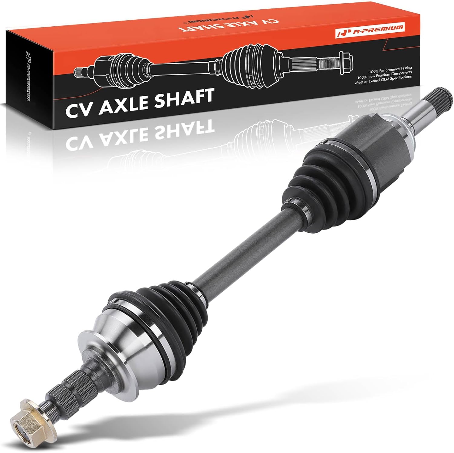 A-Premium CV Axle Shaft Assembly Compatible with Cadillac SRX 2012 2013 2014 2015 2016 V6 3.6L, Front Left Driver Side, Replace# 22743795