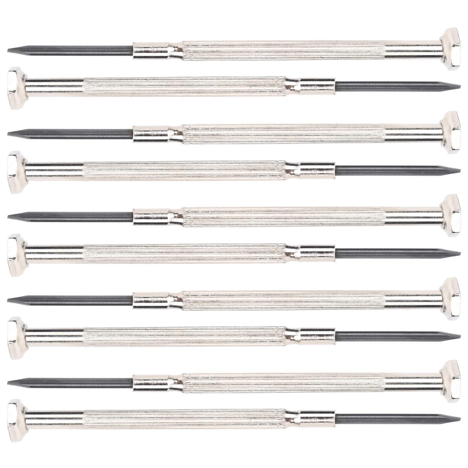10PCS Set di cacciaviti professionali Manutenzione Riparazione di strumenti di cacciavite per flauto clarinetto sassofono