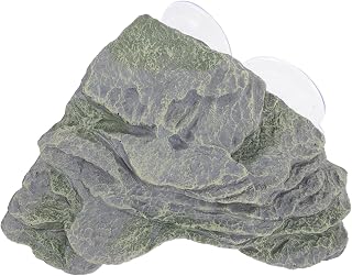 COLLBATH Decoração De Tanque De Répteis Tartaruga Esconder Pôr Do Sol Plataforma De Tartaruga De Répteis Para Aquário Decorações De Terraço Plataforma De Tanque De Tartaruga Resina