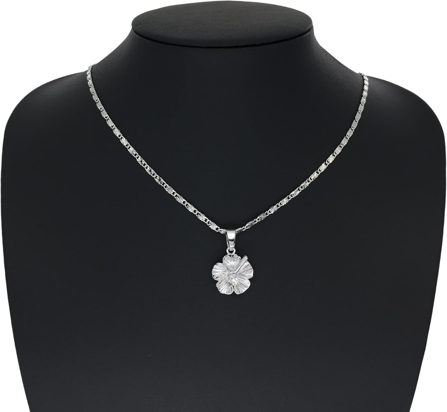 Hawaiian Jewelry for Women, Hawaiian Hibiscus Flower Pendant Necklaces, Hibiscus Jewelry for Women Hibiscus Accessories Flower Mother Gifts - Image 2