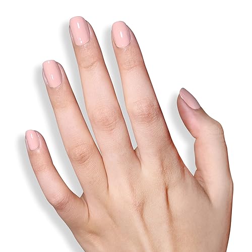 Miniatura 3 de LONDONTOWN lakur Esmalte de uñas, resistente a astillas, no tóxico, acondiciona e hidrata las uñas, color beige rosa brillante, sin cubrir, 0.40