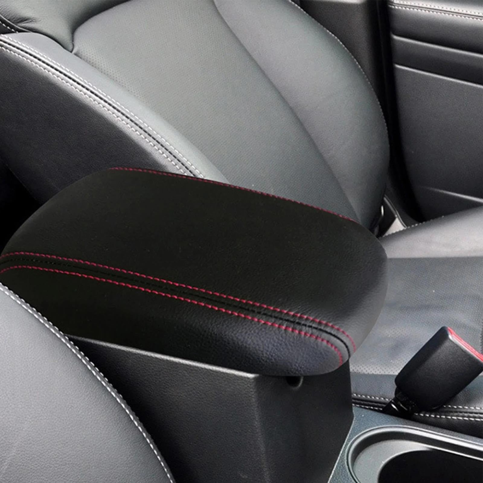 Auto-Armlehnenbezug Aus Mikrofaser-Leder Für Subaru Für Forester 2013–2018