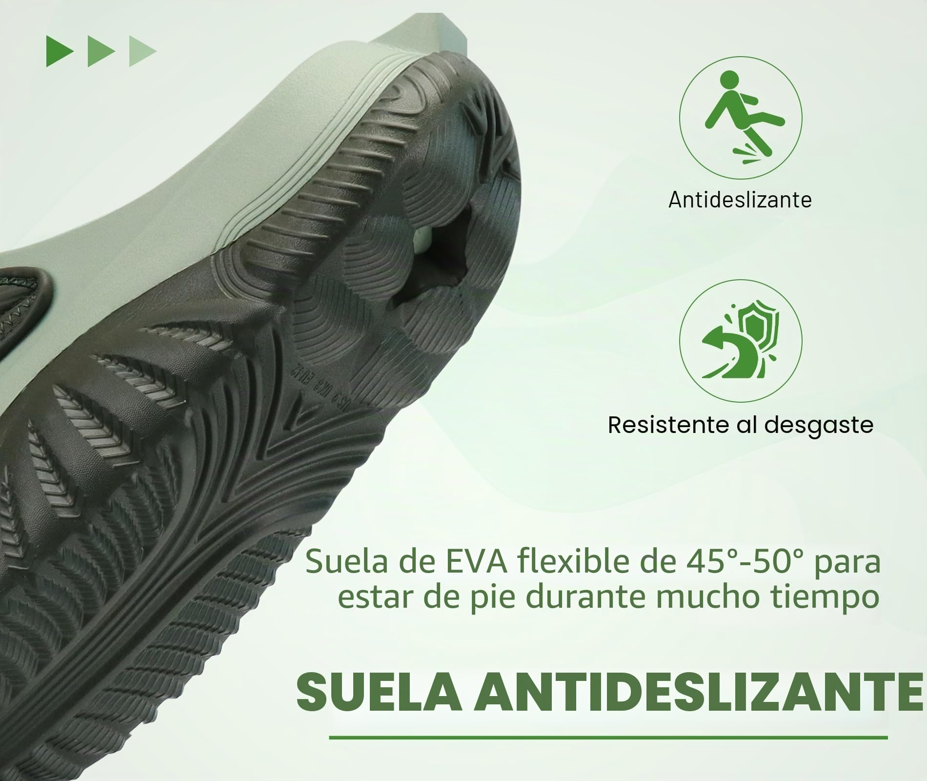 COFACE Sandalias de recuperación hombres Sandalias ortopédicas deslizantes caminar Ajustables acolchado grueso Ortopédicas Hombre Fascitis plantar Confortables Casual Al aire libre Talla 40-48